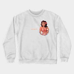 Hawaiian with Boba Tea Crewneck Sweatshirt